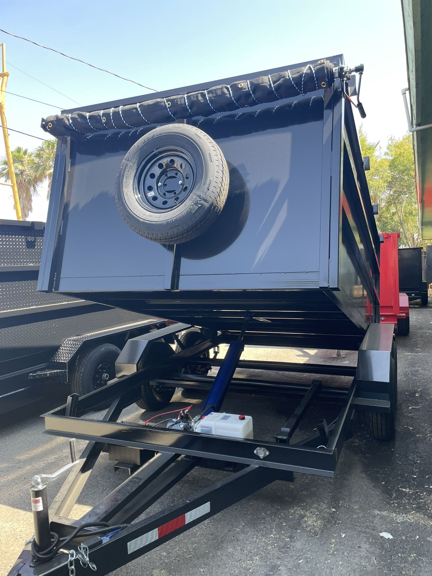 Smooth Finish Dump Trailer