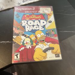 Simpson Road Rage Ps2