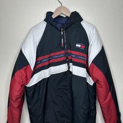 Vintage 90s Tommy Hilfiger Zip Up Jacket