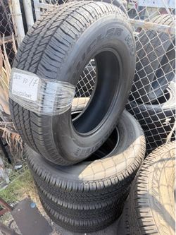 265/70/17 Bridgestone #4 semi New Tires Mount & Balance // Set De 4 Llantas semi Nuevas Instaladas Y Balanceadas