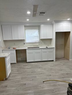 Kitchen cabinets