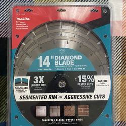 14” Makita Saw Diamond Blade