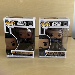 Funko pop Star Wards 540 & 542