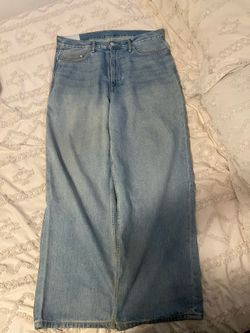 H&M Baggy Light Blue Jeans