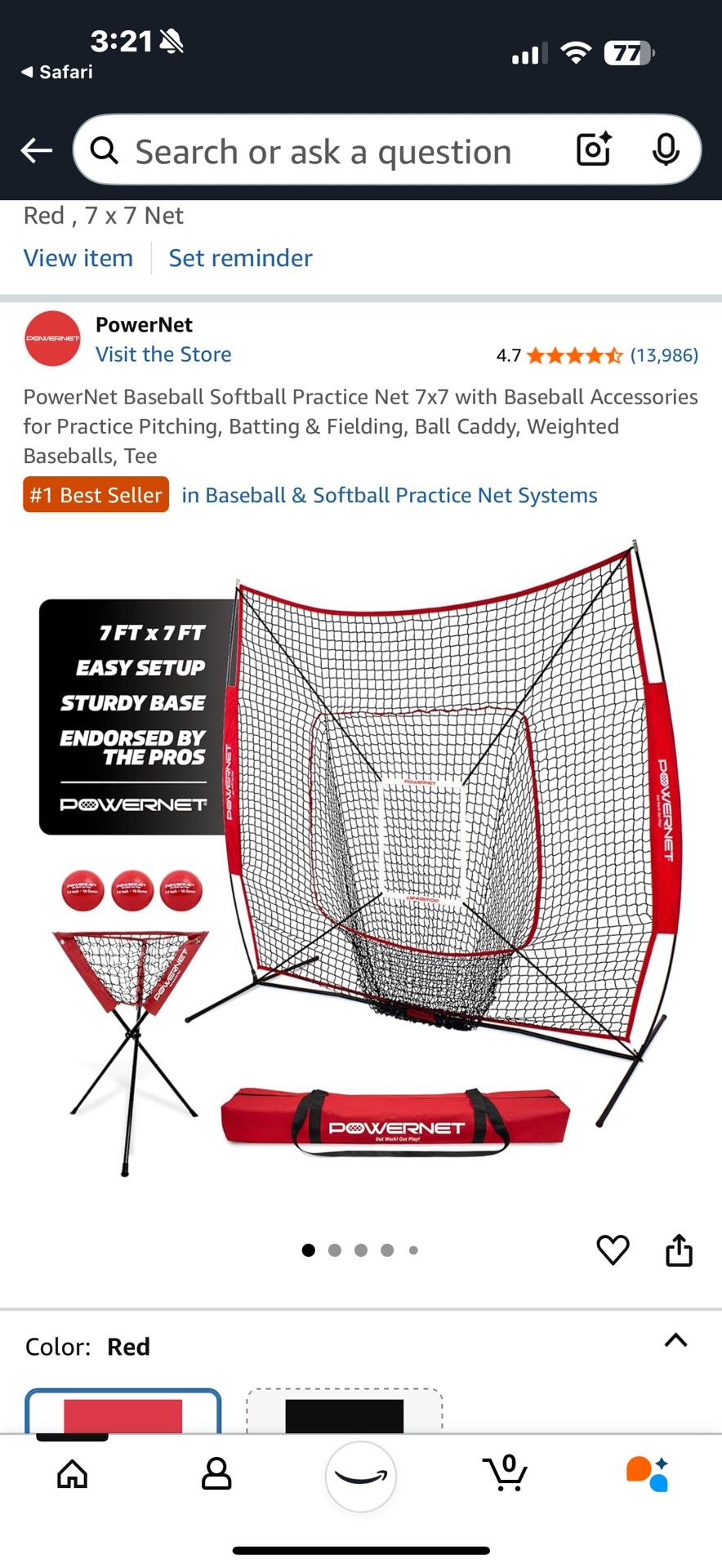 7’x7’ Powernet/Bownet