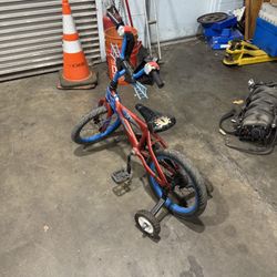 Kids Spiders Man Bike  