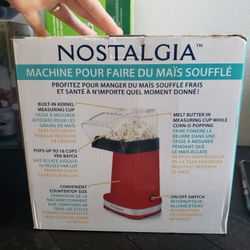 New Popcorn Maker