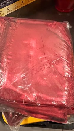 Burgundy chair Sashes