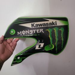 Monster Helmet Decor  7×13" $15