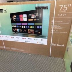 75 Tv Free Delivery $55 Down Financing Six Month Warranty 75 Lg 4K Smart Hdtv 