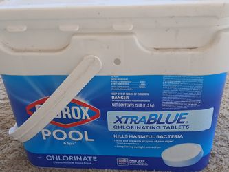 25lb 3in CHLORINE TABLETS!!
