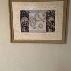 2 Large Beautiful Framed Prints 