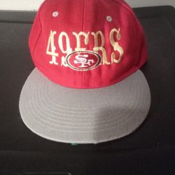 49ers 20 Yr. Old Vintage Hat