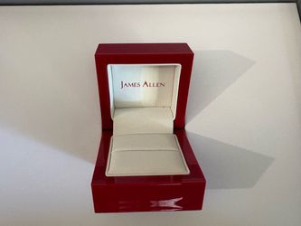 Small Red Jewelry Gift Box James alllen