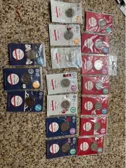 2018 Royal Mint Great British Coin Hunt A-Z 10p Lot 18/26 Near Complete BU Set