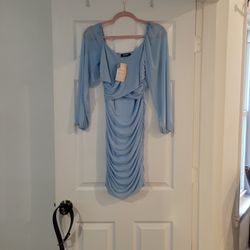 BTFBM Light Blue Dress, New!