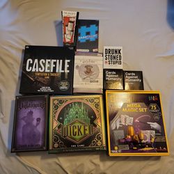 Assortment of games