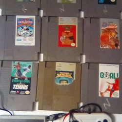 Nintendo Original Classic Games Set Of 9