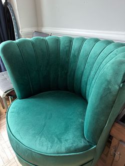 Brand New Dark Green Armchair