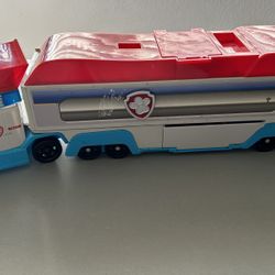 Paw Patrol Truck And Figurines