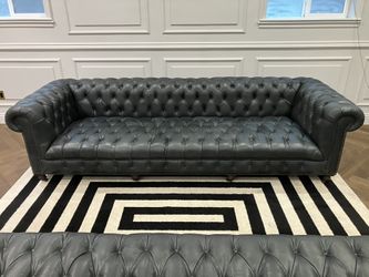 Leather Sofa (2 available)
