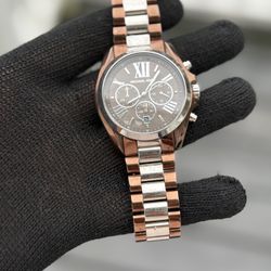 Michael Kors chocolate Gold and Silver Watch women’s