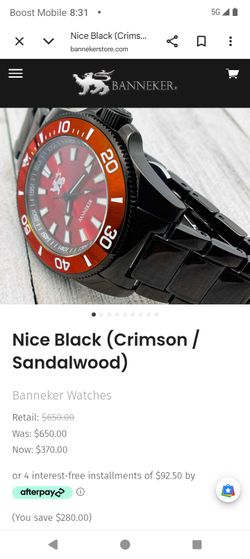 Banneker watch