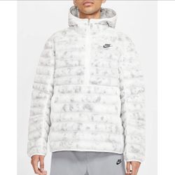 Nike Sportswear Marble Insulation Jacket Half-Zip DA0396 121 Men's XL ($250)