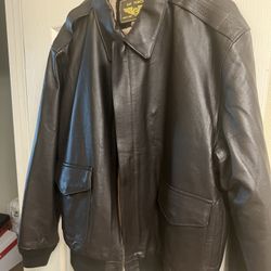 Leather jacket