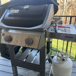 Weber propane Grill