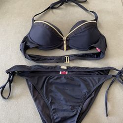 Stylish Bathing Suit Top (sm) Button ( Lg)