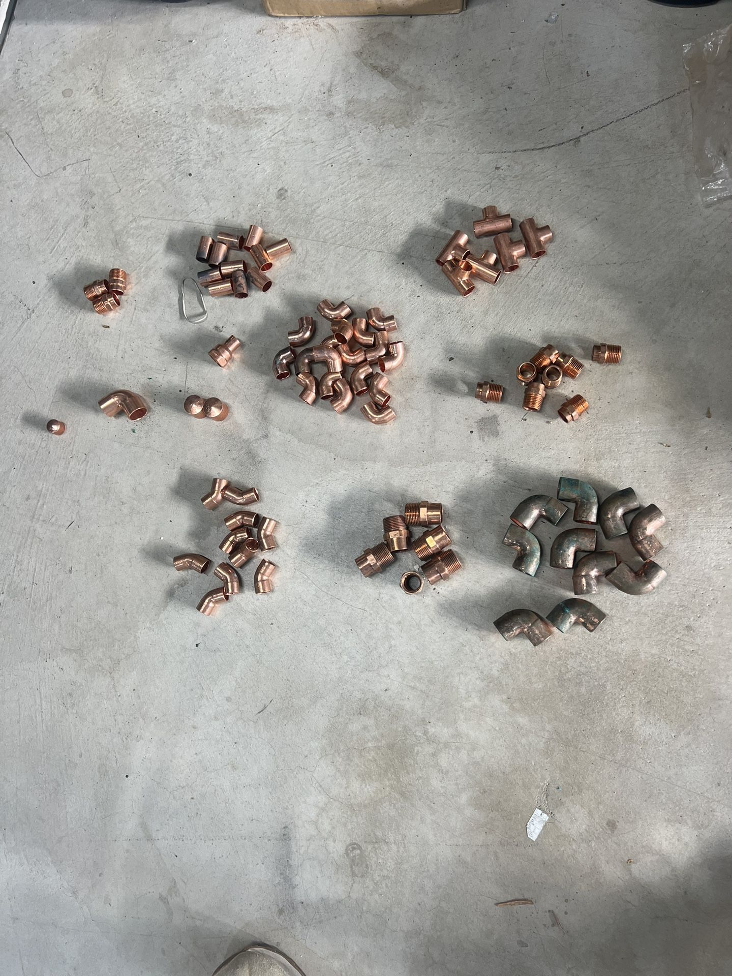 1/2” & 3/4” Copper Fittings