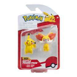 POKÉMON BATTLE FIGURE PIKACHU & FENNEKIN MINI FIGURE