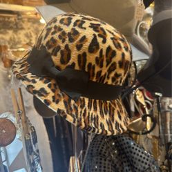 Leopard Print Hat