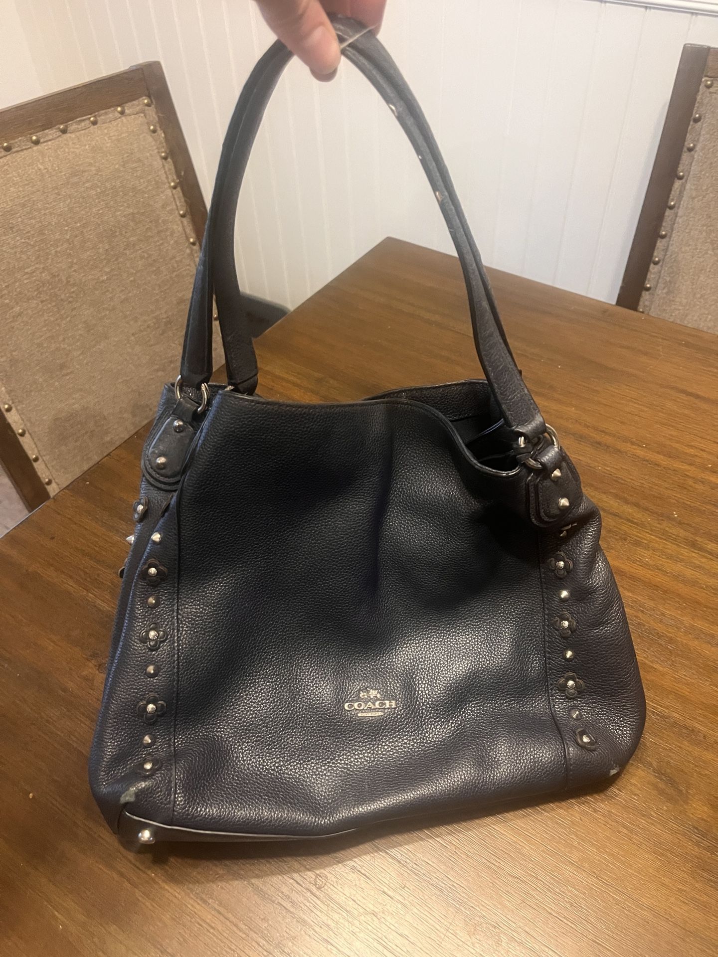 Blue Coach Purse