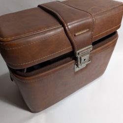 Vintage Leather Camera Carrying Case