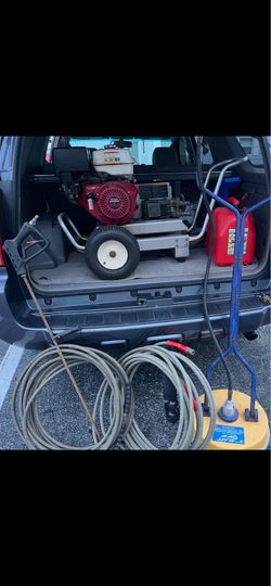 Pressure Washer-Honda 13 hp