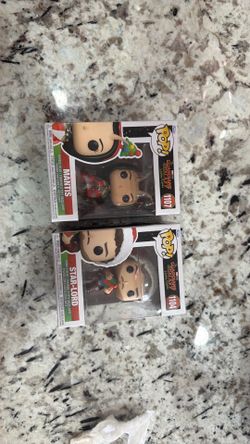 Guardians of the Galaxy Holiday Special Mantis and Star-Lord Funko Pop