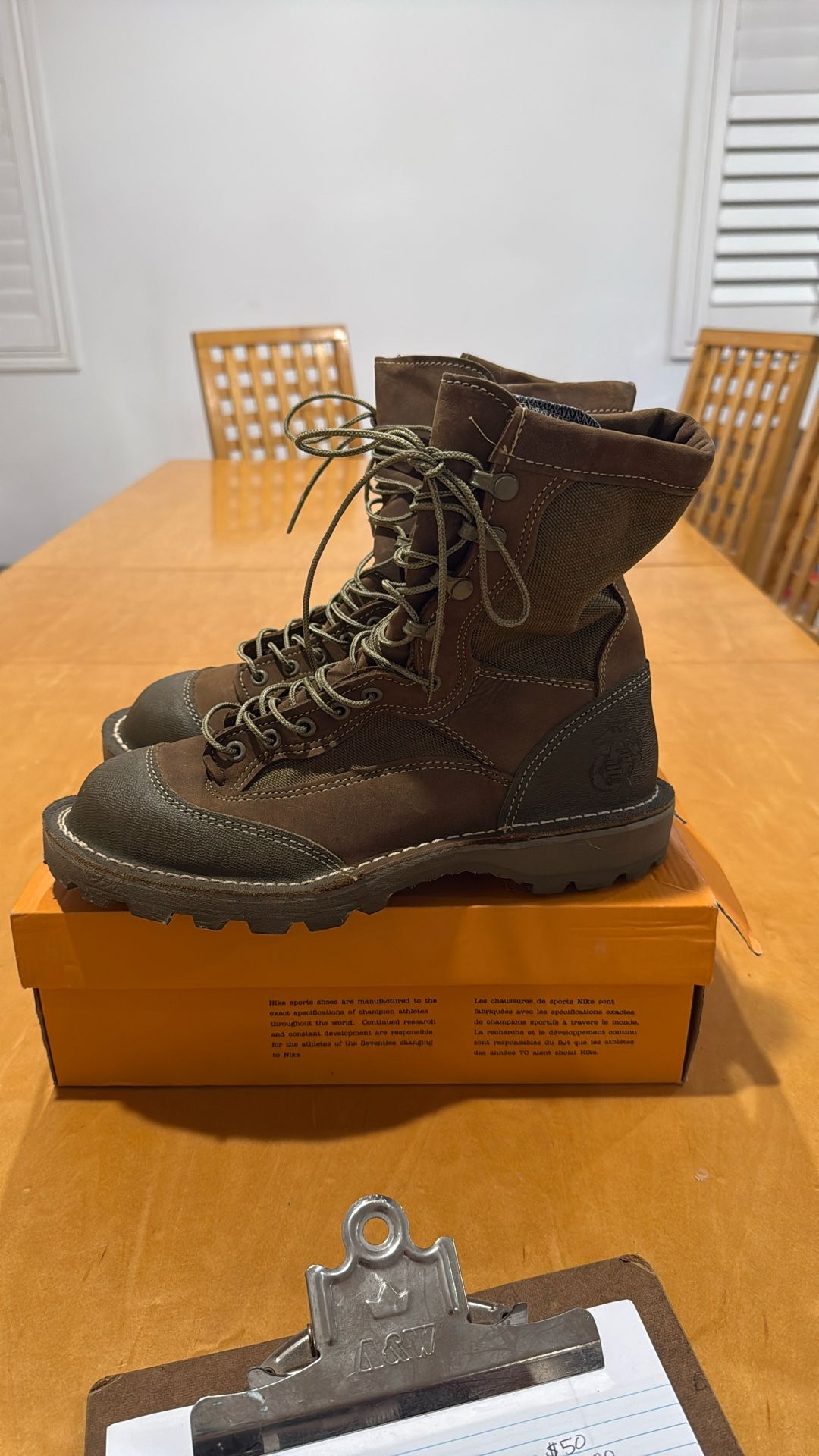 WELLCO EGA MILITARY BOOTS