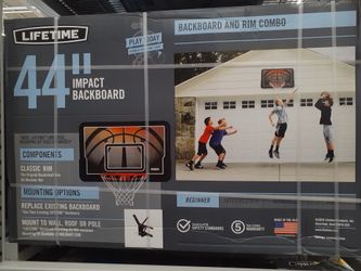 Backboard And Rim Combo