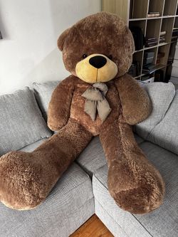 GIANT TEDDY Brand 6 Ft Bear - Great Shape