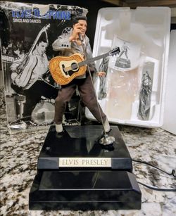 Vintage Elvis Presley Jail House Rock Singing Dancing Telephone With All Original Packaging