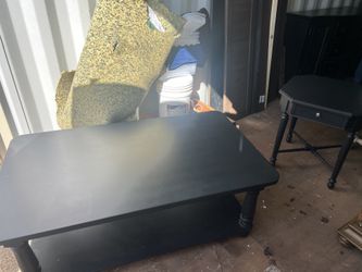 Coffee Table With And Table Set