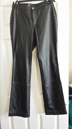 Women's leather Harley-Davidson pants