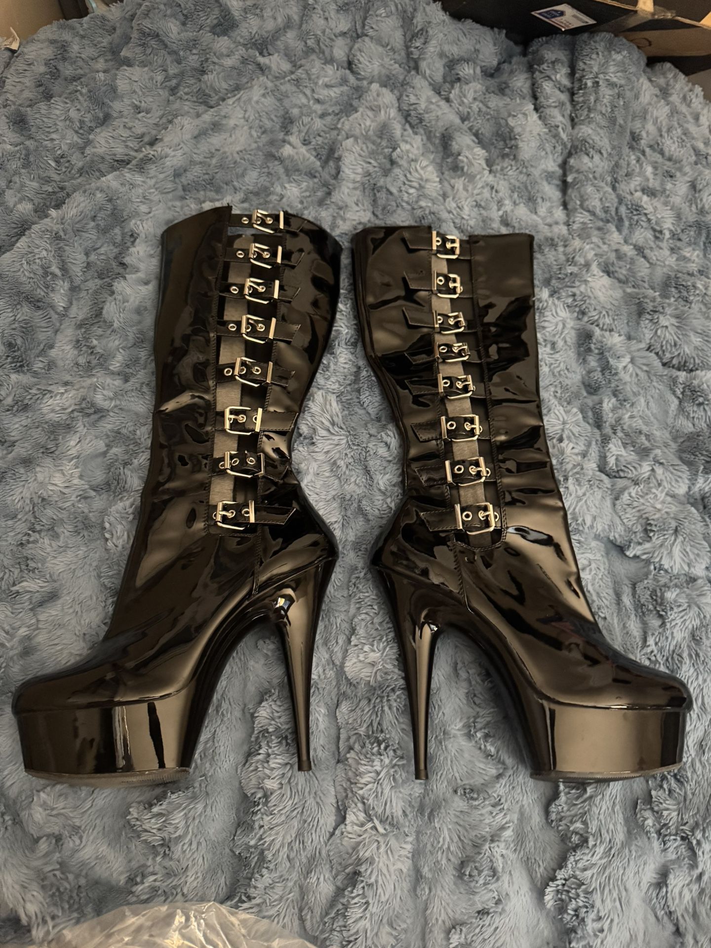 Delight 2047 Pleasure Stiletto Boots