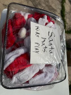 Christmas Santa Hats – Large Lot