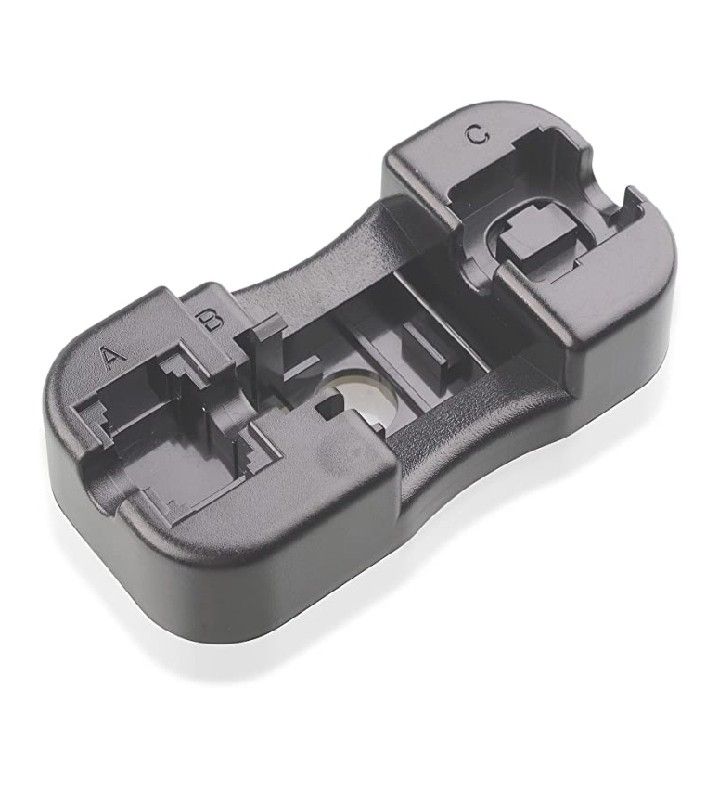 RJ45 Cat6 Connector, White Pack of 50