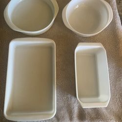 5 pieces Pyrex Opal  price is for all 5