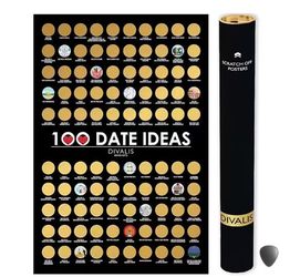 100 Dates Scratch off Bucket List