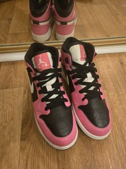Pink Nike Air Jordans